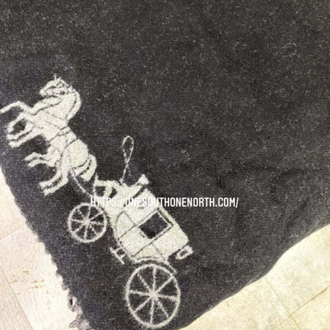 香港現貨 Coach Horse And Carriage Double Face Oversized Muffler
