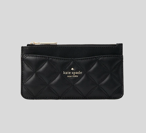 Katespade104 香港現貨 Kate Spade Natalia Large Slim Card Holder Black