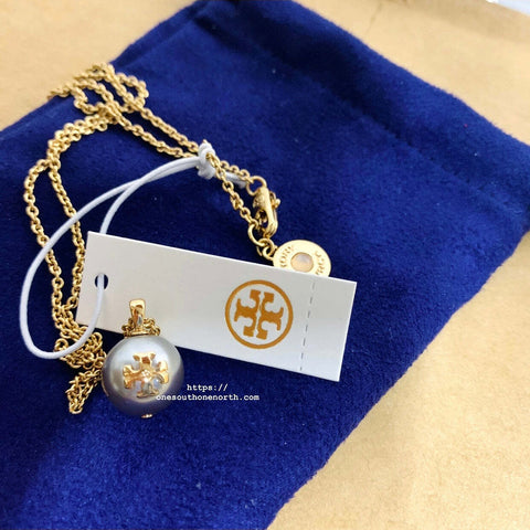 香港現貨 Tory Burch Pearl Chain Necklace