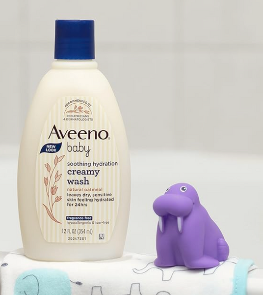 aveenobaby2 Aveeno Baby Soothing Hydration Creamy Body Wash with Natural Oatmeal