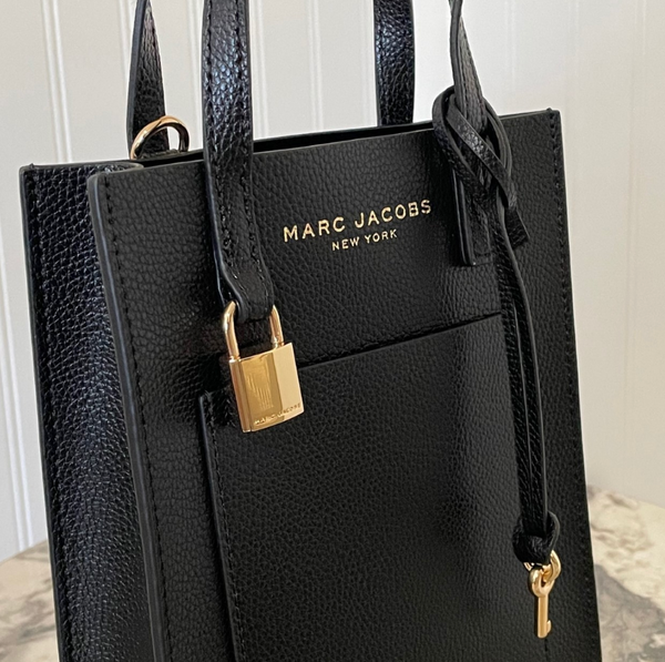 MJ113 香港現貨 Marc Jacobs Micro Grind Tote Bag In Black