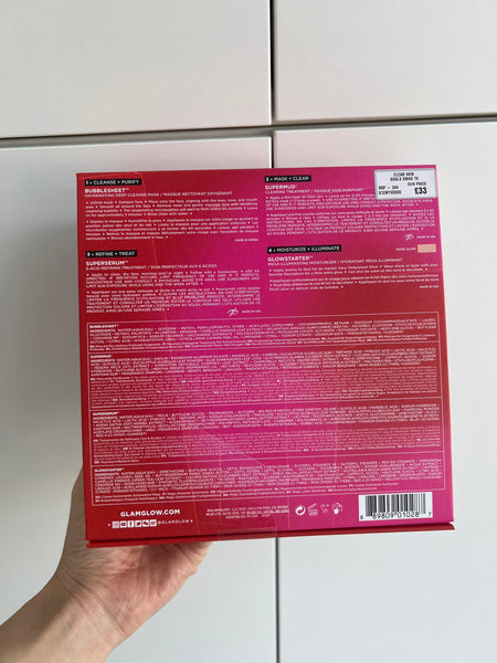Glamglow001  Glamglow 面部清潔套裝