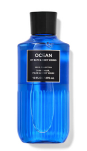 bbw137 Mens Ocean 3-in-1 Hair, Face & Body Wash