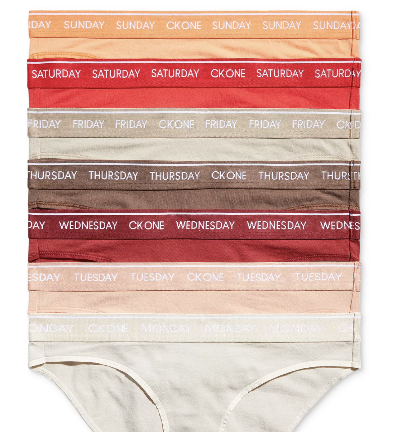 香港現貨 Calvin Klein One Days of the week 7 pack bikini underwear size XS
