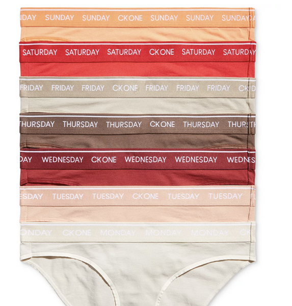 香港現貨 Calvin Klein One Days of the week 7 pack bikini underwear size XS