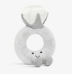 Jelly010 香港現貨 Jellycat Diamond Ring 12cm