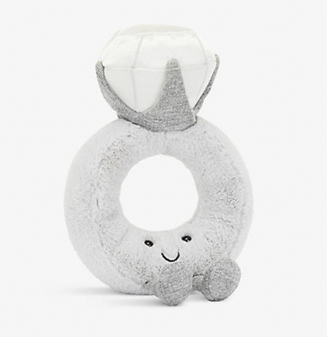 Jelly010 香港現貨 Jellycat Diamond Ring 12cm