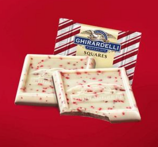 ghi001 Ghirardelli Peppermint Bark Collection 鷹牌 薄荷黑&牛奶朱克力 1磅4.9oz / 595.8g 特大裝