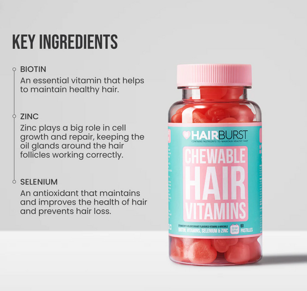 hairburst001 香港現貨 Hairburst  Chewable Hair Vitamins