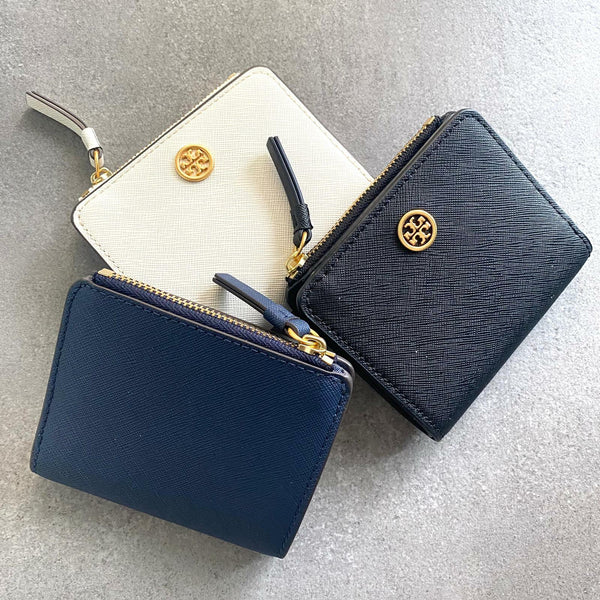香港現貨 Tory Burch Robinson Mini Wallet Black