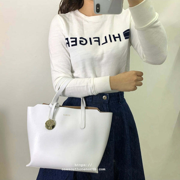 香港現貨 Furla Sally Small Tote Classic 皮