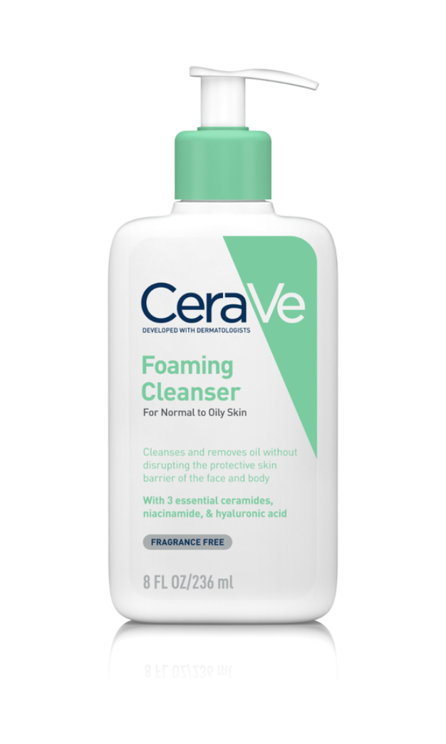cerave106 最新出 低敏配方 清爽泡沫潔膚露 (適合敏感皮膚) 濕疹好物  236毫升(平行進口)