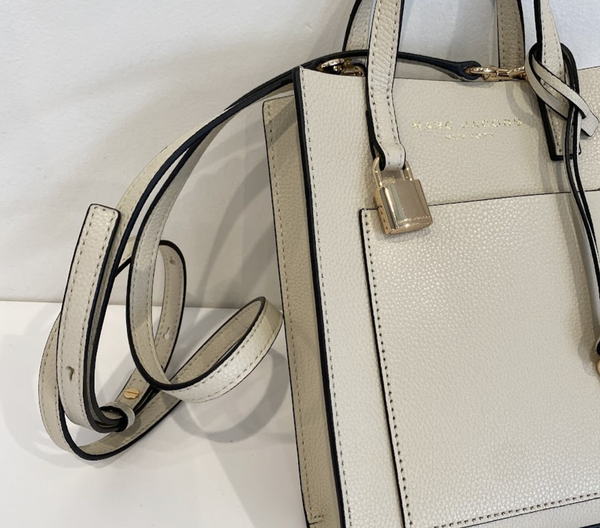MJ112 香港現貨 Marc Jacobs Micro Grind Tote Bag In Marshmallow