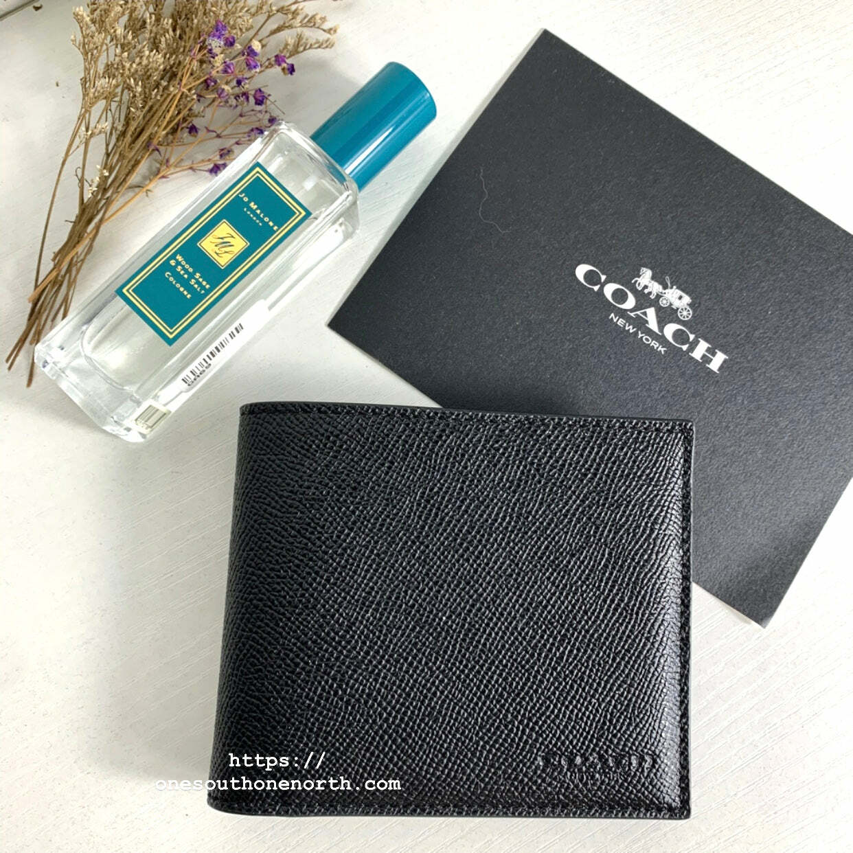 香港現貨 Coach Compact ID Men Wallet