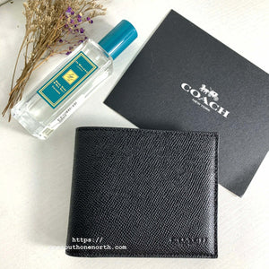 香港現貨 Coach Compact ID Men Wallet