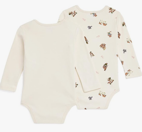 香港現貨 Polo Ralph Lauren Baby 長袖2件裝