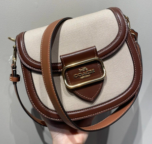 coach137 香港現貨 Coach 馬鞍包