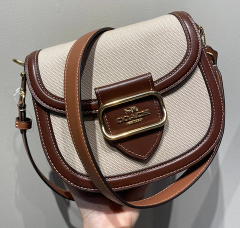 coach137 香港現貨 Coach 馬鞍包