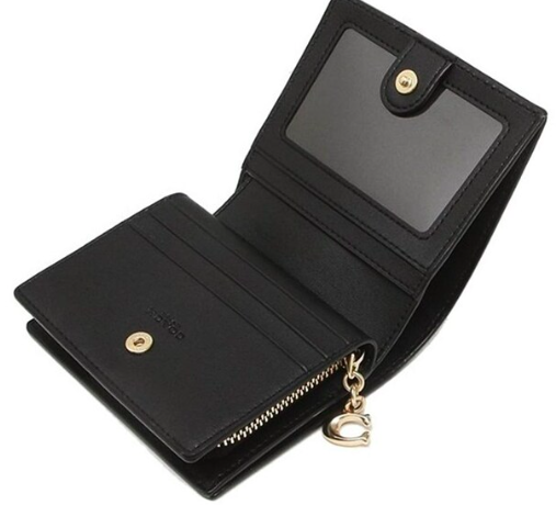 香港現貨 Coach Snap Wallet In Signature Canvas