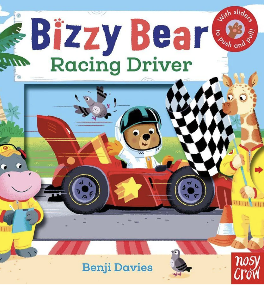 book020 Bizzy Bear - Racing Driver