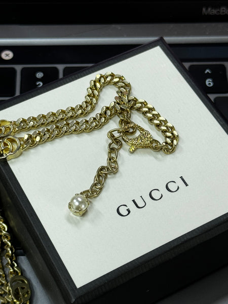 香港現貨 Gucci Pearl Necklace