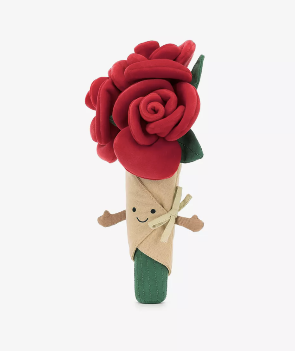 jelly063 情人節送花新方法 Rose Bouquet 公仔 已斷貨 女仔一定愛 (平行進口)