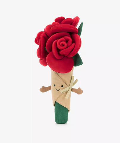 jelly063 情人節送花新方法 Rose Bouquet 公仔 已斷貨 女仔一定愛 (平行進口)