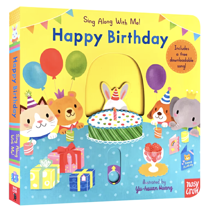 book023 Sing Along With Me! Happy Birthday (Board book)