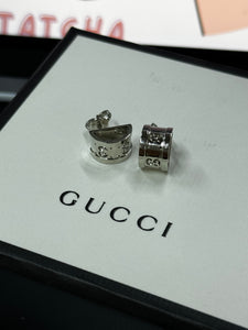香港現貨 Gucci Earring  白金