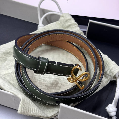 香港現貨 Loewe Belt 90cm ( 深綠色)