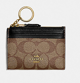香港現貨 Coach Mini Skinny Id Case