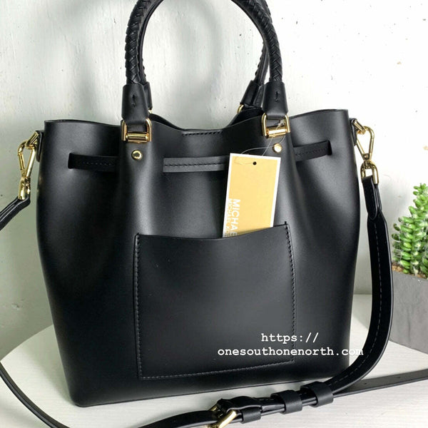香港現貨  Michael Kors Blakely Medium Bucket Bag 金扣