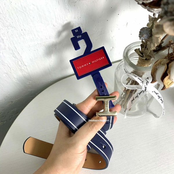 香港現貨 Tommy Signature Logo Belt