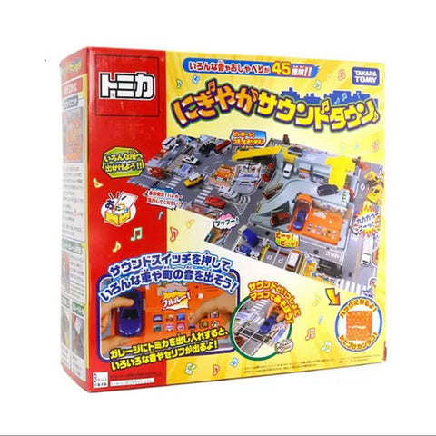 tomica001 連音響的3D立體停車場