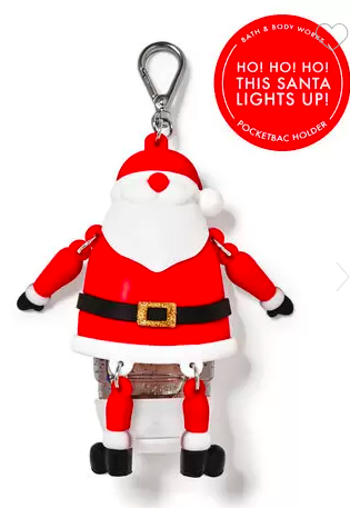 香港現貨  Bath & body works Light-up Santa Holder