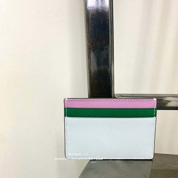 香港現貨 Tory Burch Emerson Slim Card Case  Color Block