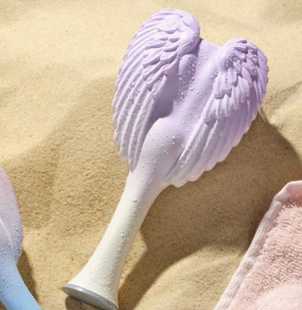 ta003 香港現貨 Tangle Angel  2.0 – OMBRE Lilac/Ivory, Heat Resistant (to 120°C)