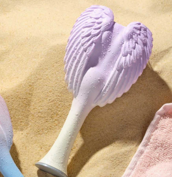 ta003 香港現貨 Tangle Angel  2.0 – OMBRE Lilac/Ivory, Heat Resistant (to 120°C)