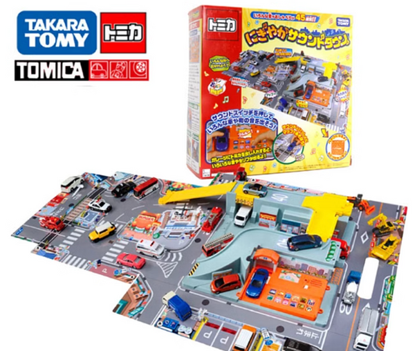 tomica001 連音響的3D立體停車場