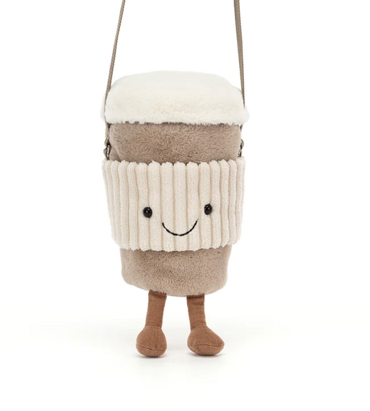 香港現貨 JellyCat Coffee crossbody bag