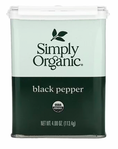 So007 Simply Organic, Black Pepper, 4 oz (113.4 g)