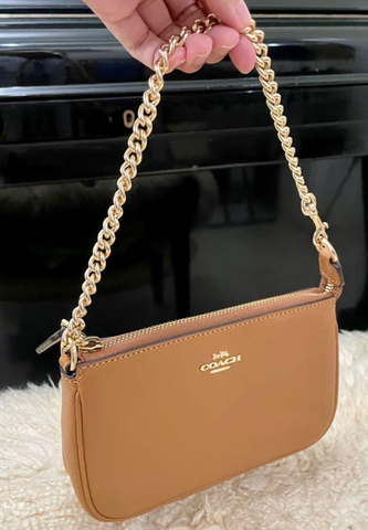 香港現貨 coach120 Coach Nolita 19 With Chain
