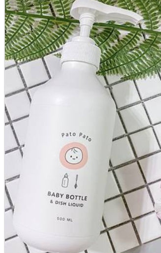 pato104 Pato Pato 嬰幼兒奶瓶餐具清潔液(平行進口)