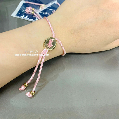 香港現貨 Polo Ralph Lauren Pink Pony Bracelet