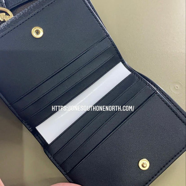 香港現貨 Coach Georgie Small Wallet In Signature Canvas