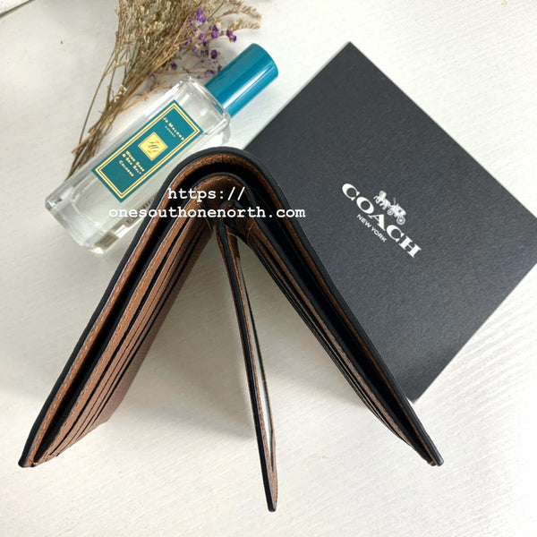 香港現貨 Coach Compact ID Men Wallet