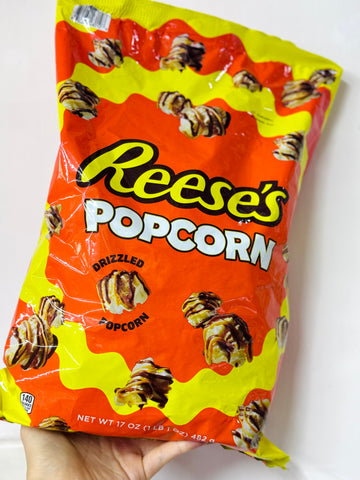 reeses001 季節限定 REESE'S 花生醬朱古力爆谷 482g