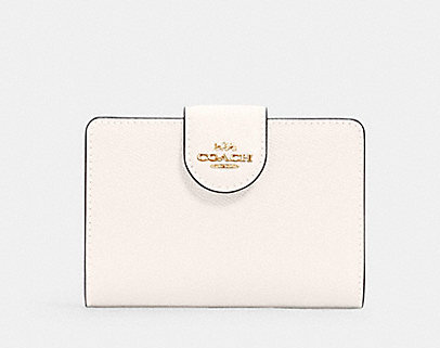香港現貨 Coach Medium Corner Zip Wallet