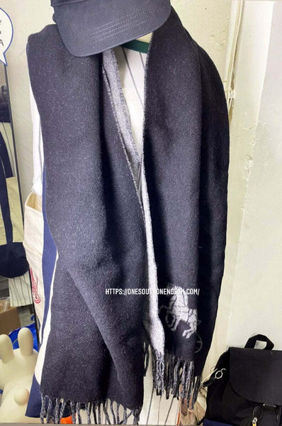 香港現貨 Coach Horse And Carriage Double Face Oversized Muffler