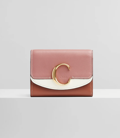 香港現貨 Chloe C Small Tri-Fold Wallet